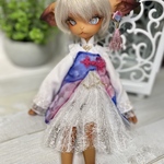 【中古】チャイナエプロンワンピ②
