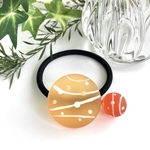 ヨーヨー　水風船　pale orange× orange