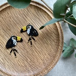 《animaux・ビーズ刺繍》オニオオハシピアス/イヤリング《受注生産》