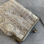 輝く✨インド刺繍がま口ショルダーバック　M size