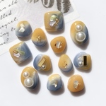 【送料無料】ハンドメイド　ミニ　カボション　セット　レジンパーツ　マーブル　ピアスパーツ