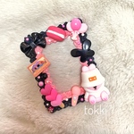 トレカケース【バケハ🐰🩷🖤】