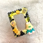 トレカケース【バケハ🐰💛🖤】