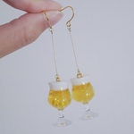 グラスビールピアス