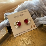price down¥3740→¥2420      elegance RED Perl