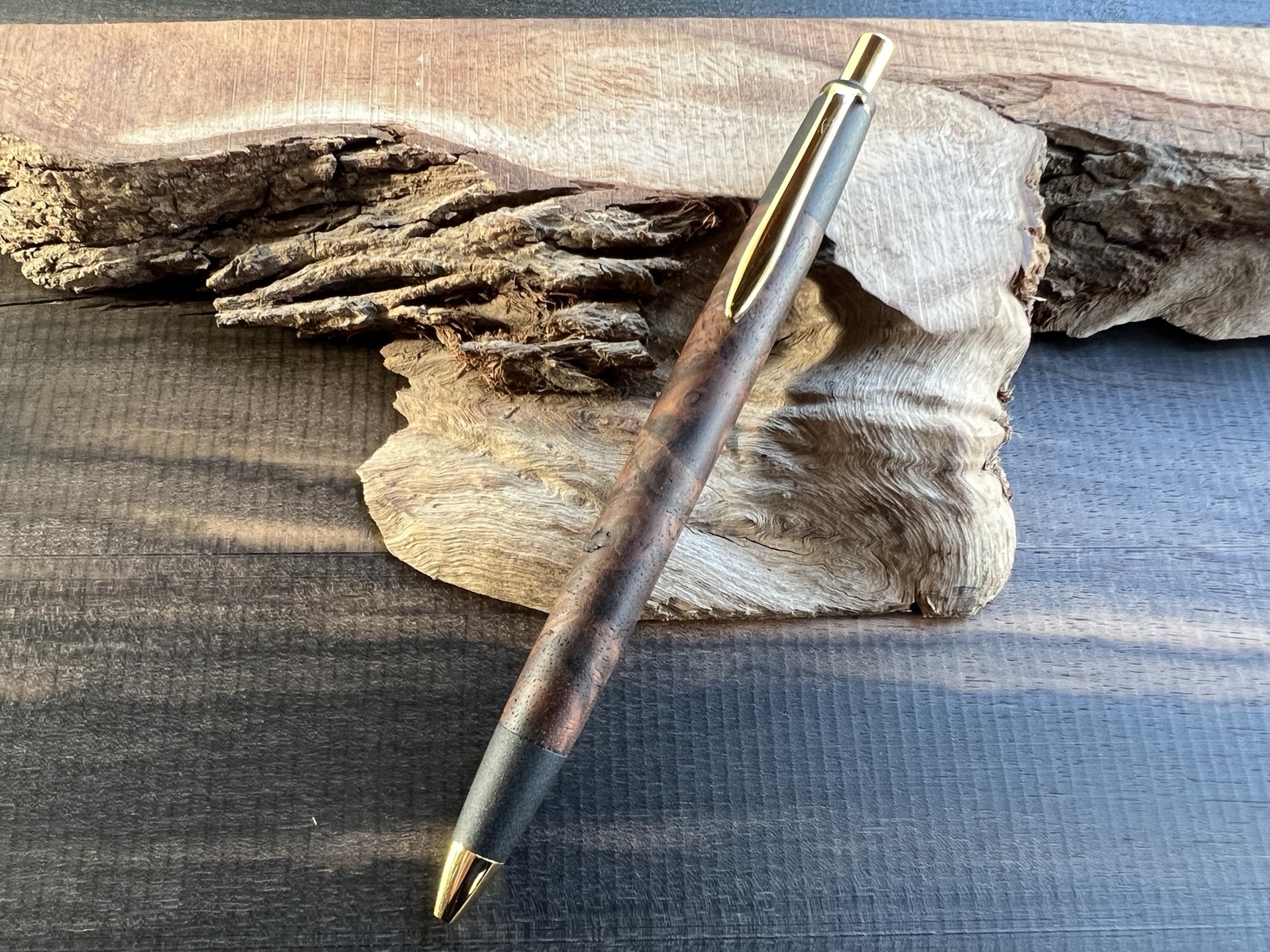 ボナンペン ウォールナット ※まっちょ ウォルナット 【シャープペン or ボールペン】木軸ペン - ボナン