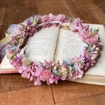 新作natural crown 花冠 フラワークラウン