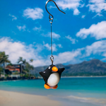 ペンギン片耳ピアス＆イヤリング★ゆらめく愛らしいデザイン