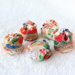 ＊お手玉　5コ＊＊小豆入り