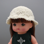 メルちゃん帽子　no.841　サマーニット　レミン　ソラン