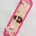 ❇️サンキューsale❇️水筒肩ひもカバー♡可愛いブタさん×チェリーピンク