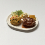 『男子メシ！』★ドライカレー・ハンバーグ等★ミニチュアフード