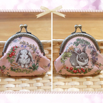 🐰うさぎ🐰ピンク🩷がま口👛小銭入れ👛