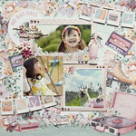 Sparkle and shine〜スクラップブッキング12インチレイアウト〜