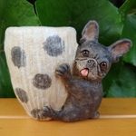 【訳ありです】寄り添いカップ★フレンチブルドッグ