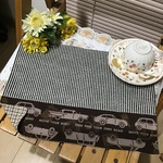 働く車❤️40×40男の子可愛いランチョンマット(車)