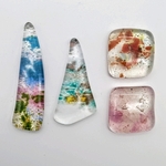 1028    ガラスビーズ　大きなサイズ　4点