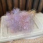 パステルカラー❣️ソフトミニカスミ草アレンジ加工小分け❣️ハンドメイド花材プリザーブドフラワー