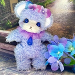あじさいドロップちゃん 紫陽花 ぬいぐるみ テディベア