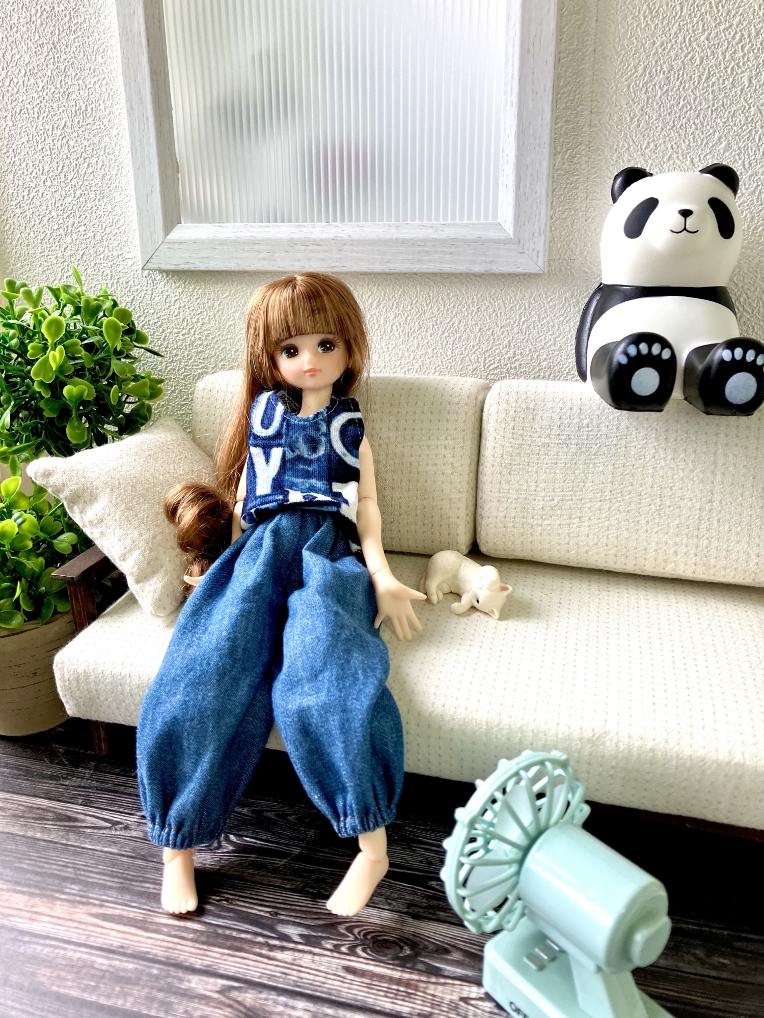 バーニー ぬいぐるみ デニムパンツ fit=scale-down,w=1200