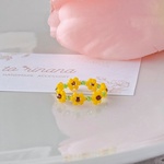 【期間限定】ひまわりのビーズリング🌻💍*。
