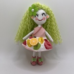 ハンドメイドドールチャーム　バックチャーム　お人形