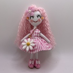 ハンドメイドドールチャーム　バックチャーム　お人形