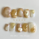 Honey🍯🐝とろん、、ニュアンスネイル