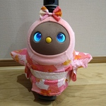 ラボット服 / 女の子用浴衣・ペンギン柄🐧