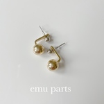 サージカルステンレスpierce parts１セット