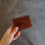 ちょうどいい、ちょっと良い「コードバンの二つ折り財布」