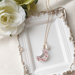 【7月の新作】ストロベリームーンネックレス‎𓊆  strawberry moon necklace‎‎ 𓊇