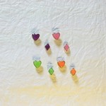 【送料無料♪】ハートとダイヤのピアス