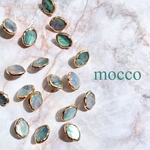 6個＊12㎜×10㎜ シェルボタン レトロボタン ゴールドボタン 小さい