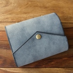 【Y様オーダー品】レザー　システム手帳　ミニ6　Black【Flap】