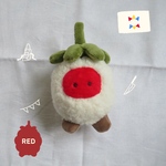 🍓生き氷イチゴのぬいぐるみ  赤