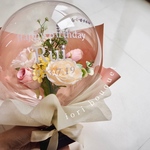 No.20 フラワーバルーンブーケ ( イオリ )♡　結婚祝い・結婚記念日・誕生日