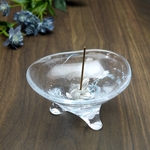 【wistaria様専用】銀舞三つ足香立　金魚（水色）※2個※