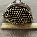 ⑭手編みビーズのがま口