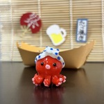 【訳あり値引き品】豆絞り着用☆タコさんチャーム