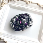 貴族の回復薬入れ silver×purple