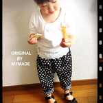 再4販☆きらきらハート☆サルエルパンツ