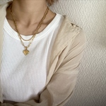 ーlove♡long necklaceー　ハートネックレス　チェーンネックレス　チェーンブレスレット　ロングネックレス　サージカルステンレス