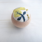 ナペルホネン　skip　アネモネ　タンバリン　針山　ピンクッション　ハンドメイド