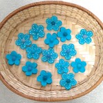 No.7 　お花パーツ７枚セット