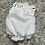 犬服　ホワイトワンピ　完成品　値引き