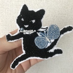 大人気再販○おでかけねこさんブローチ^._.^