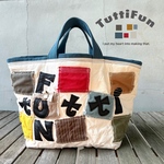 tuttifun＊irodori  sikaku + sikaku  bag