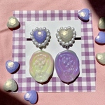 💜sugar×pastel×macaronピアス・イヤリング(ブルーベリーミルク)🤍
