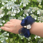 再再販！2way 紫陽花 シュシュ